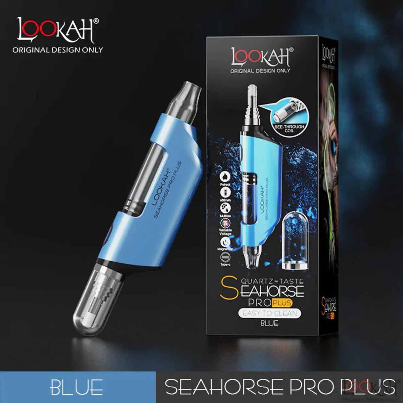 Lookah - Seahorse Pro Plus, Blue