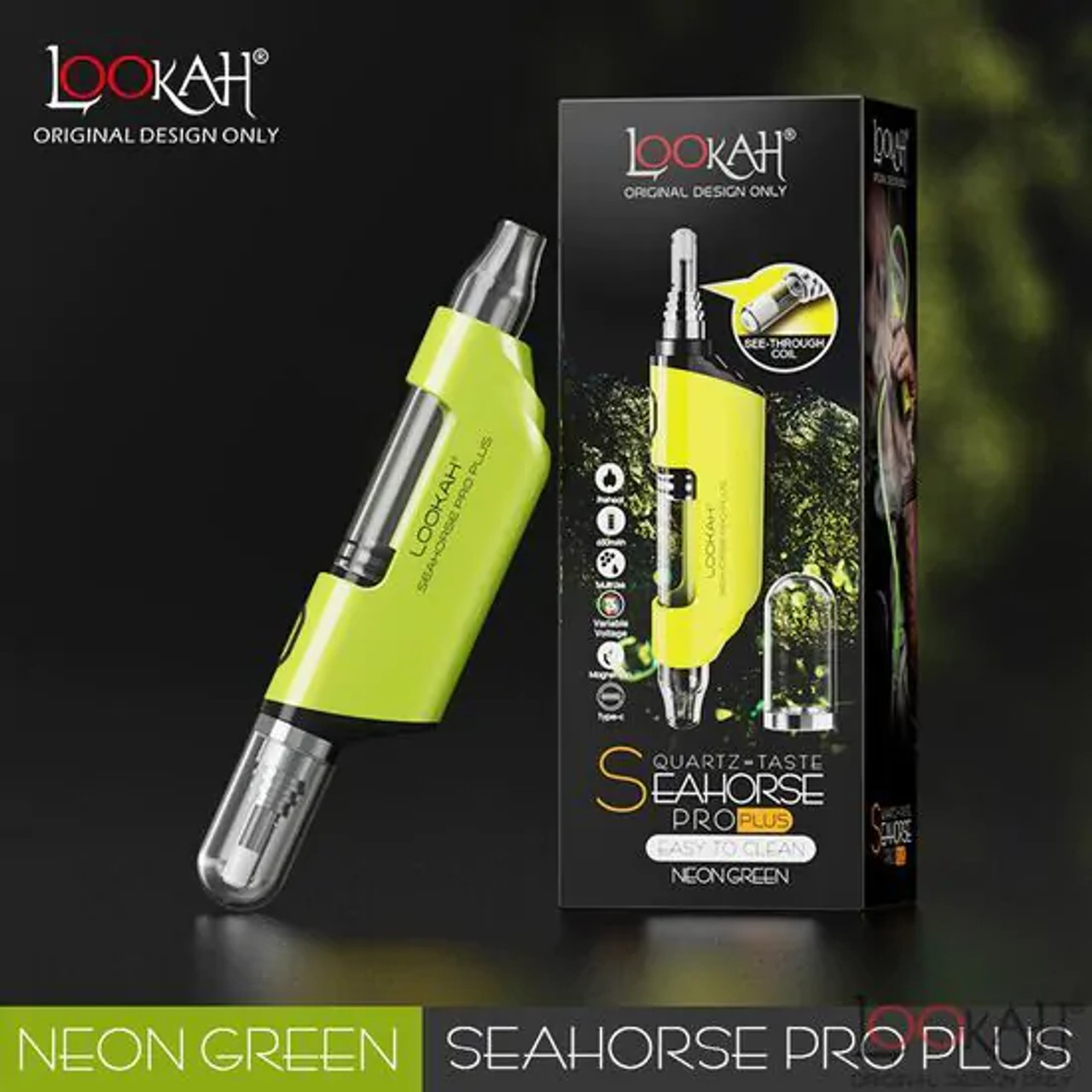 Lookah Seahorse Pro Plus | Neon Green