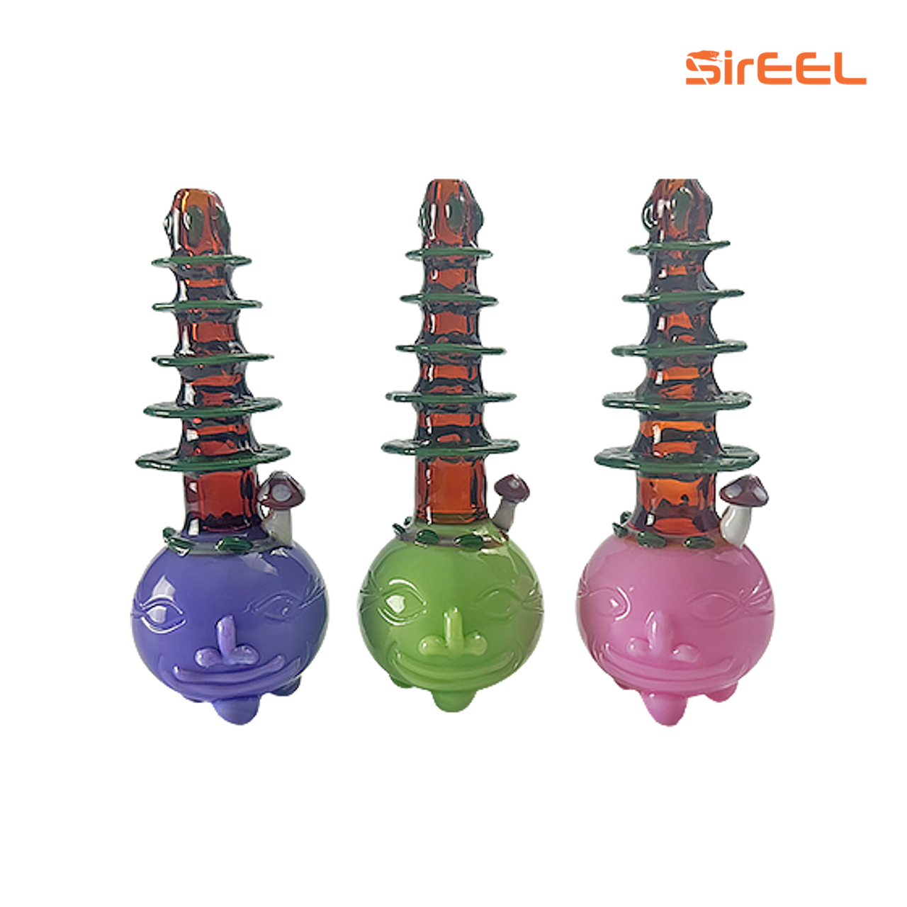 4" SirEEL Literal Pot-Head Mushroom Spoon | Assorted Colors