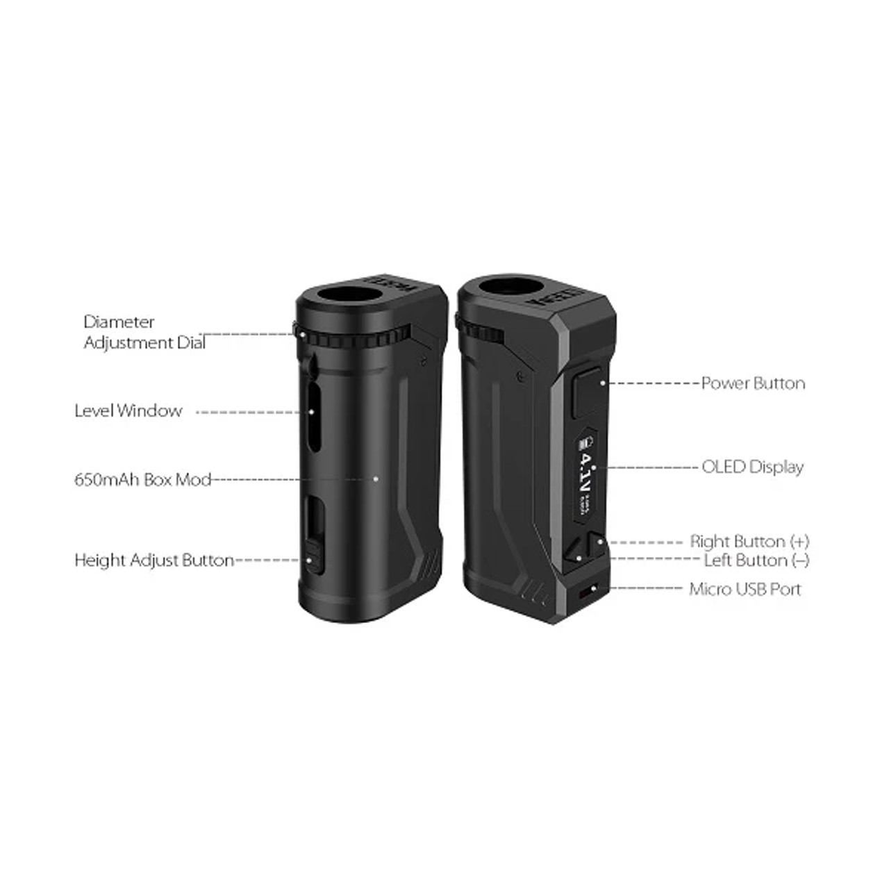Yocan UNI Pro | 650mah Variable Voltage Battery