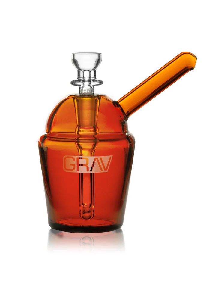 GRAV - Slush Cup Pocket Bubbler, Amber