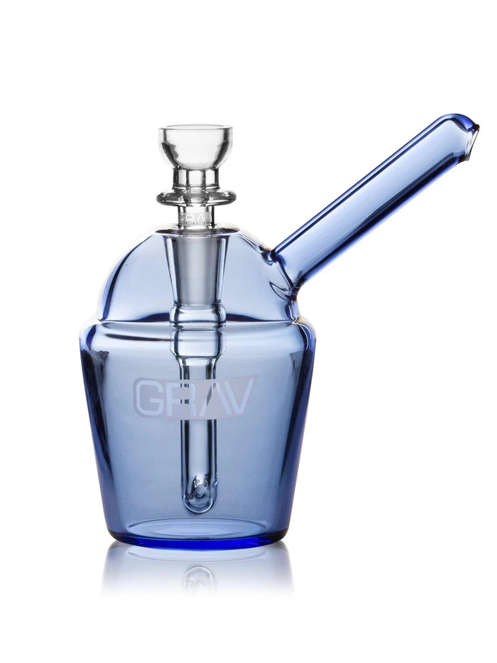 GRAV - Slush Cup Pocket Bubbler, Light Cobalt