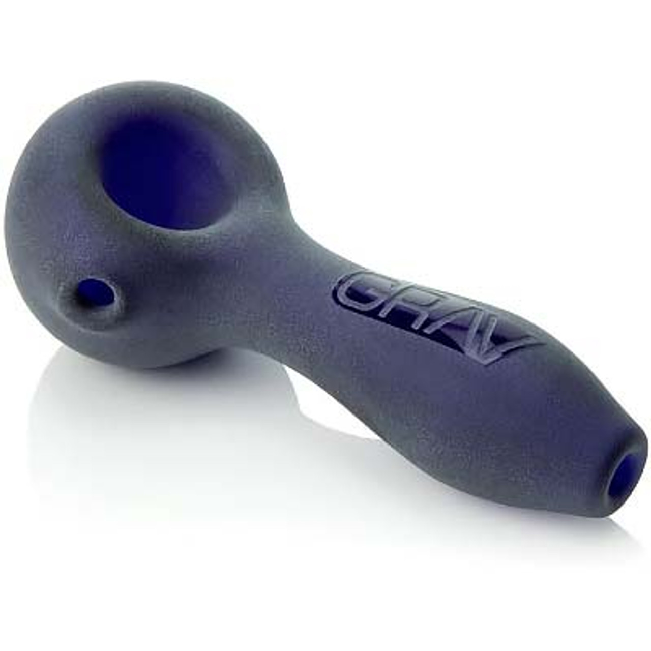 GRAV - 4" Sandblasted Spoon, Blue