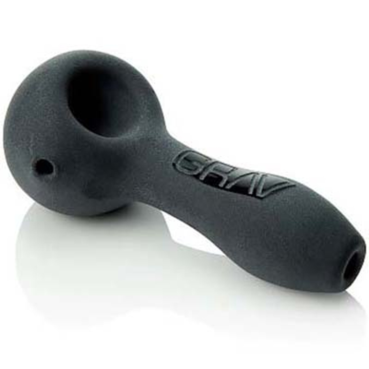 GRAV - 4" Sandblasted Spoon, Black