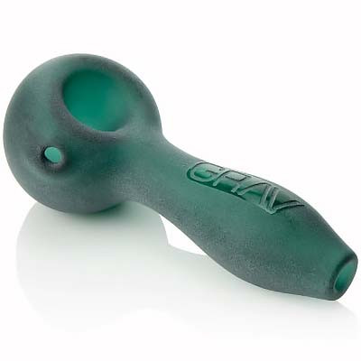 GRAV - 4" Sandblasted Spoon, Lake Green