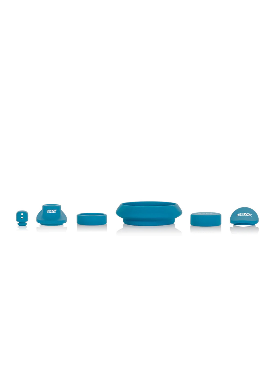 GRAV - Deco Beaker In Silicone, Blue