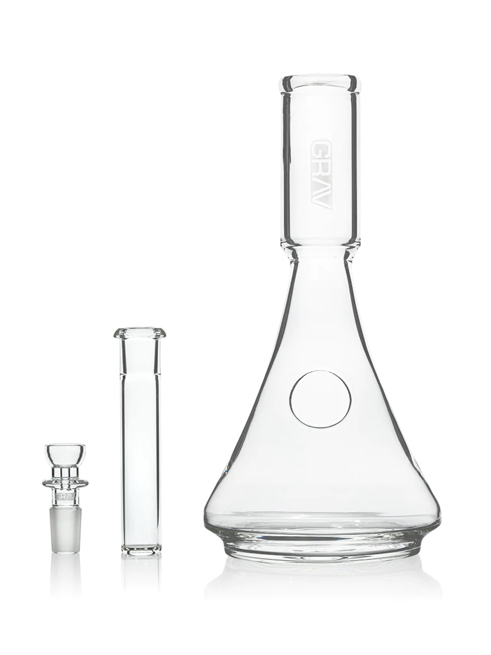 GRAV - Deco Beaker In Silicone, Blue