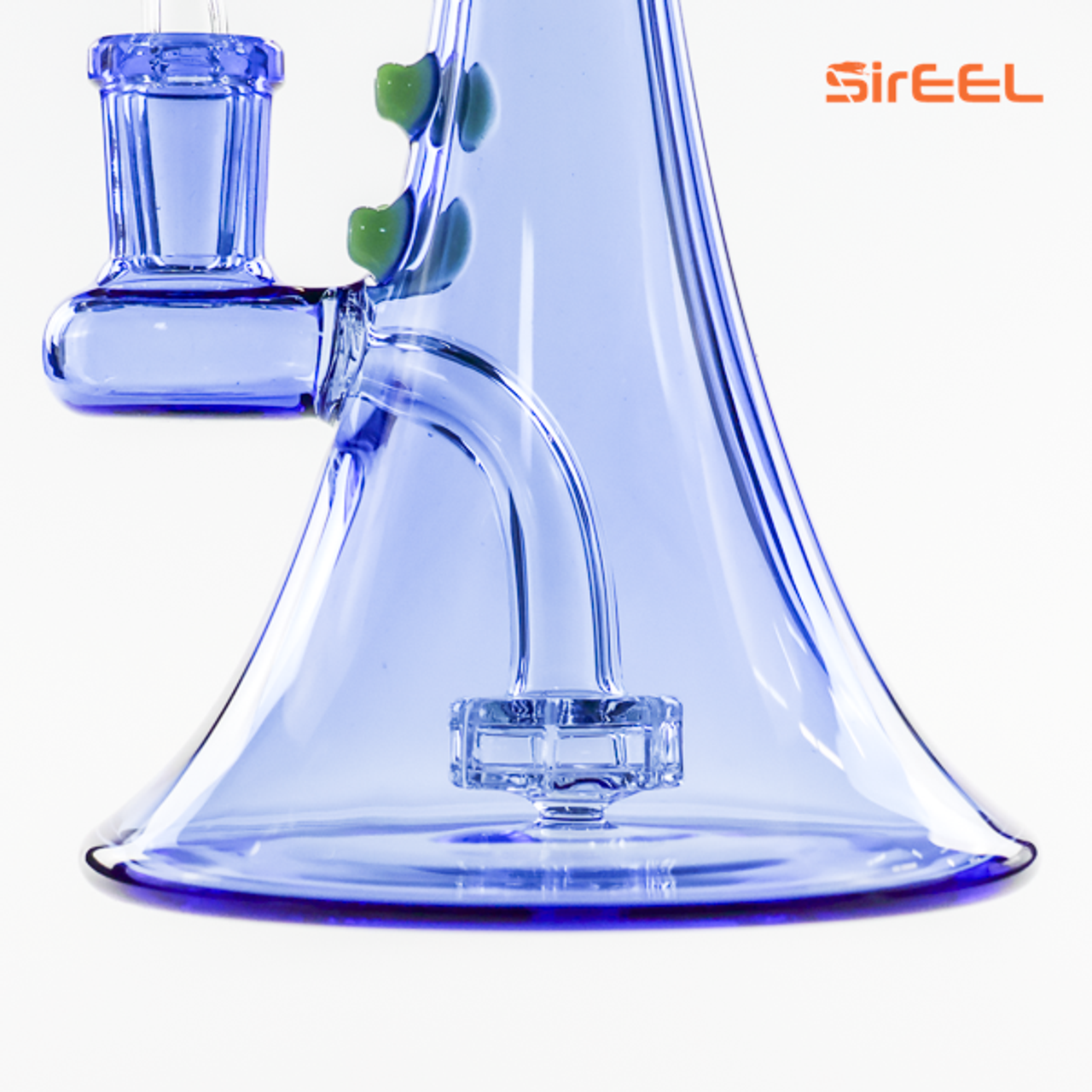 7" SirEEL Octopus Mini Dab Rig w/ Matching Carb Cap & Banger | Assorted Colors