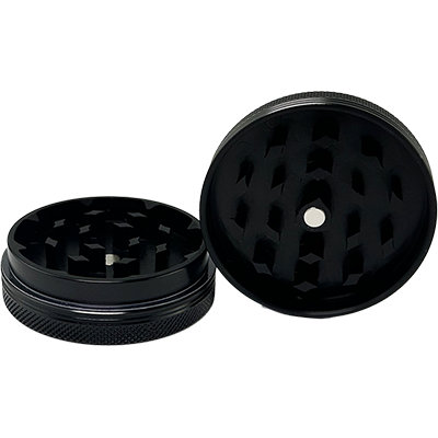 LuvBuds - 52mm 2-Piece Aluminum Grinder, Assorted Colors May Vary
