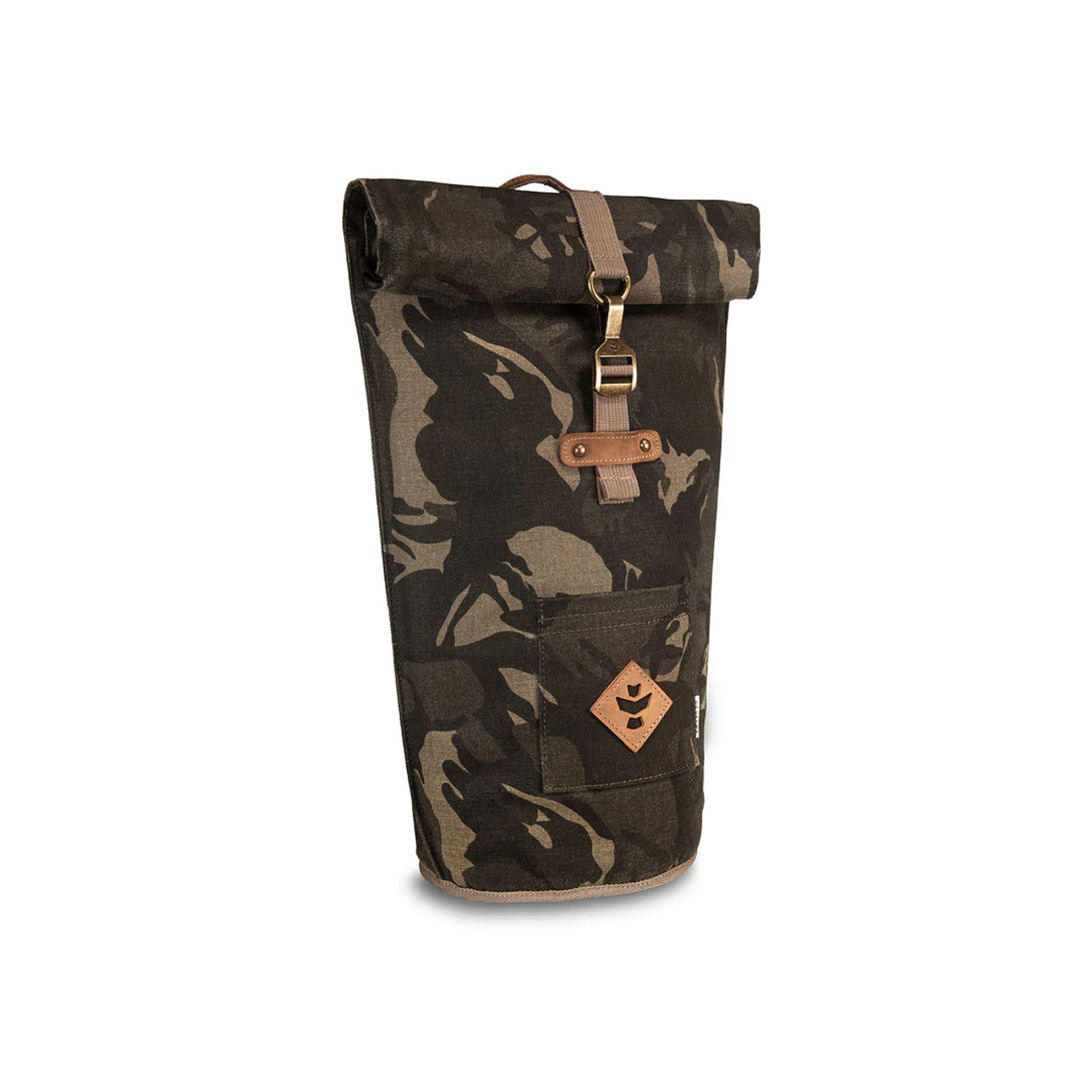 The Defender - Smell Proof Padded Backpack - Brown Camo