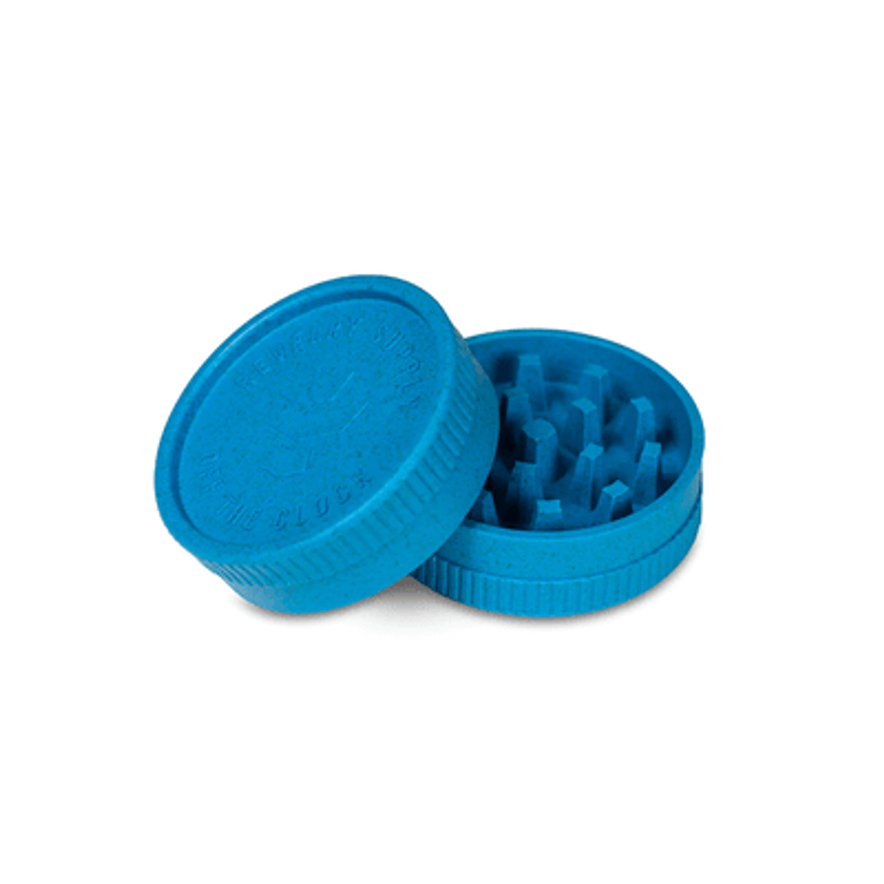 Revelry - 2 Piece Hemp Grinder, 24 Unit POP Display, Assorted Colors May Vary