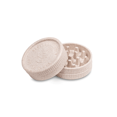 Revelry - 2 Piece Hemp Grinder, 24 Unit POP Display, Assorted Colors May Vary