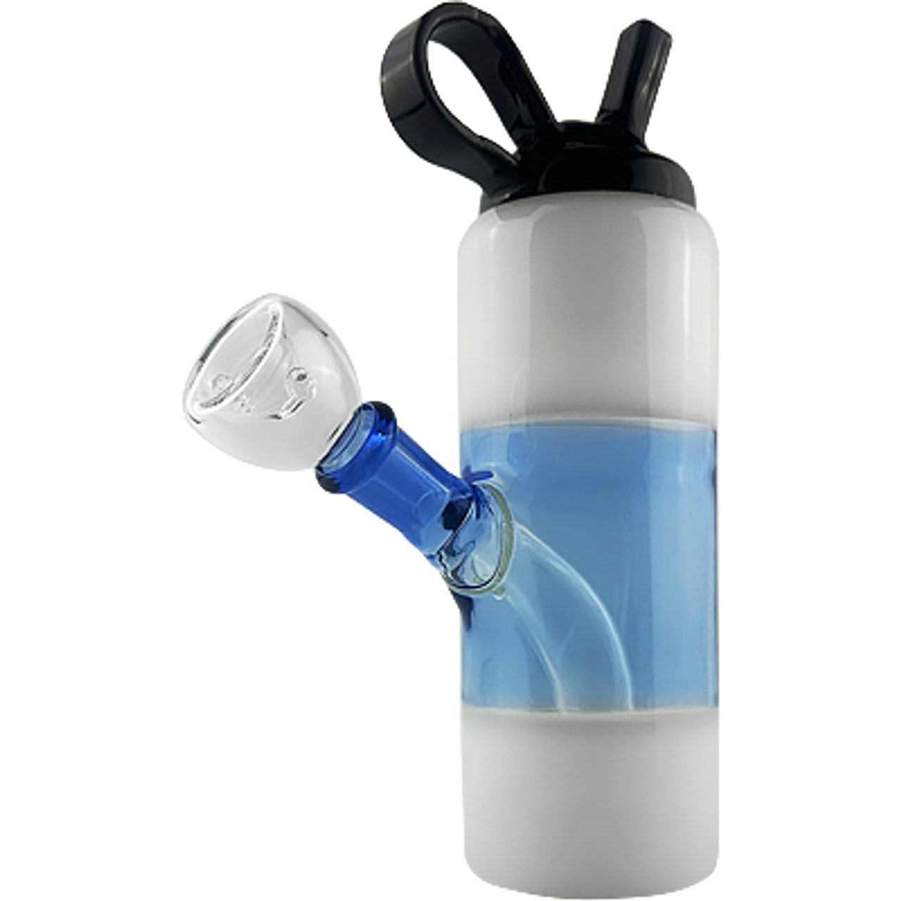 7" Water Bottle Bong | Assorted Colors