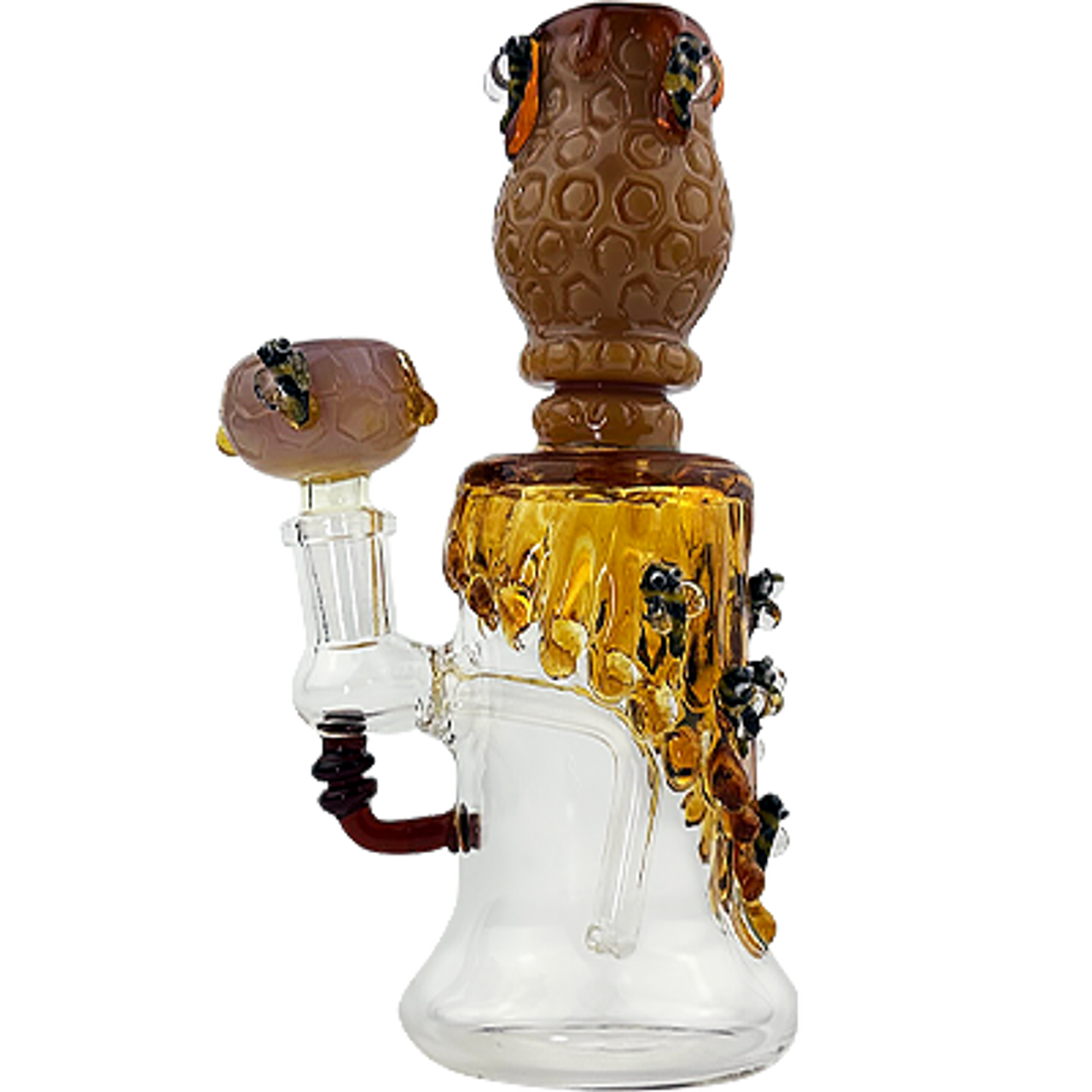 7" Drippy Honey Bee Bong | Assorted Colors
