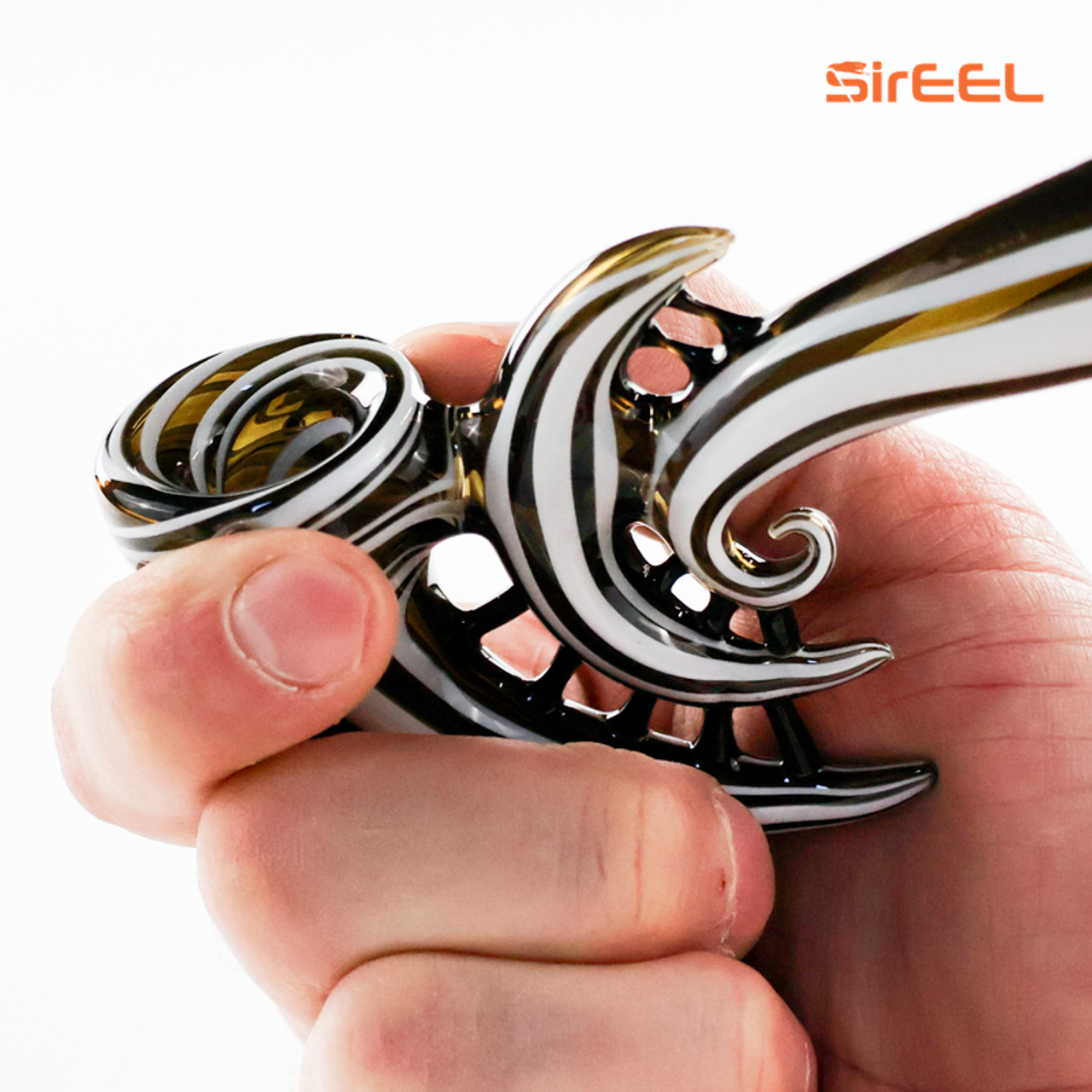 4" SirEEL Triple Piece Linework Sherlock | Assorted Colors