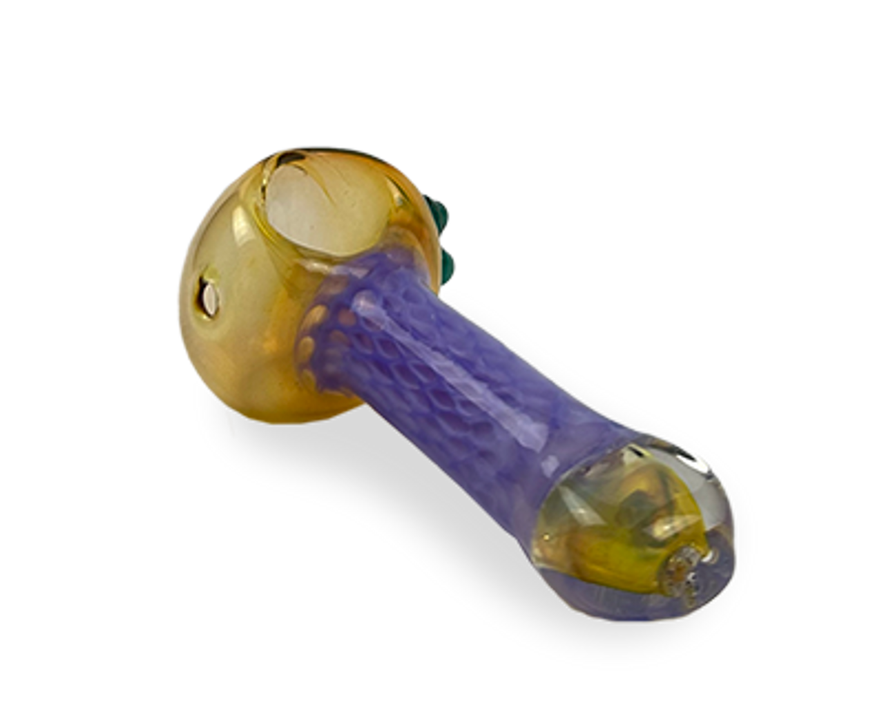 3.5" Slime Mouth Honeycomb Hand Pipe | Assorted Colors