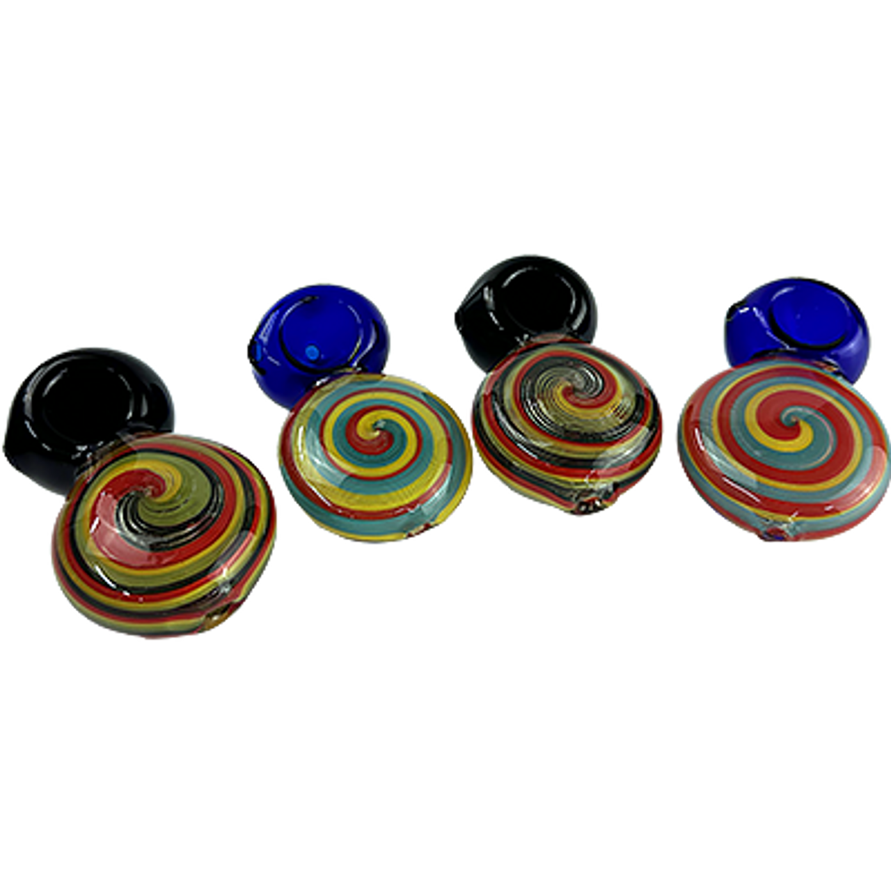 3" Disc Swirl Hand Pipe | Assorted Colors