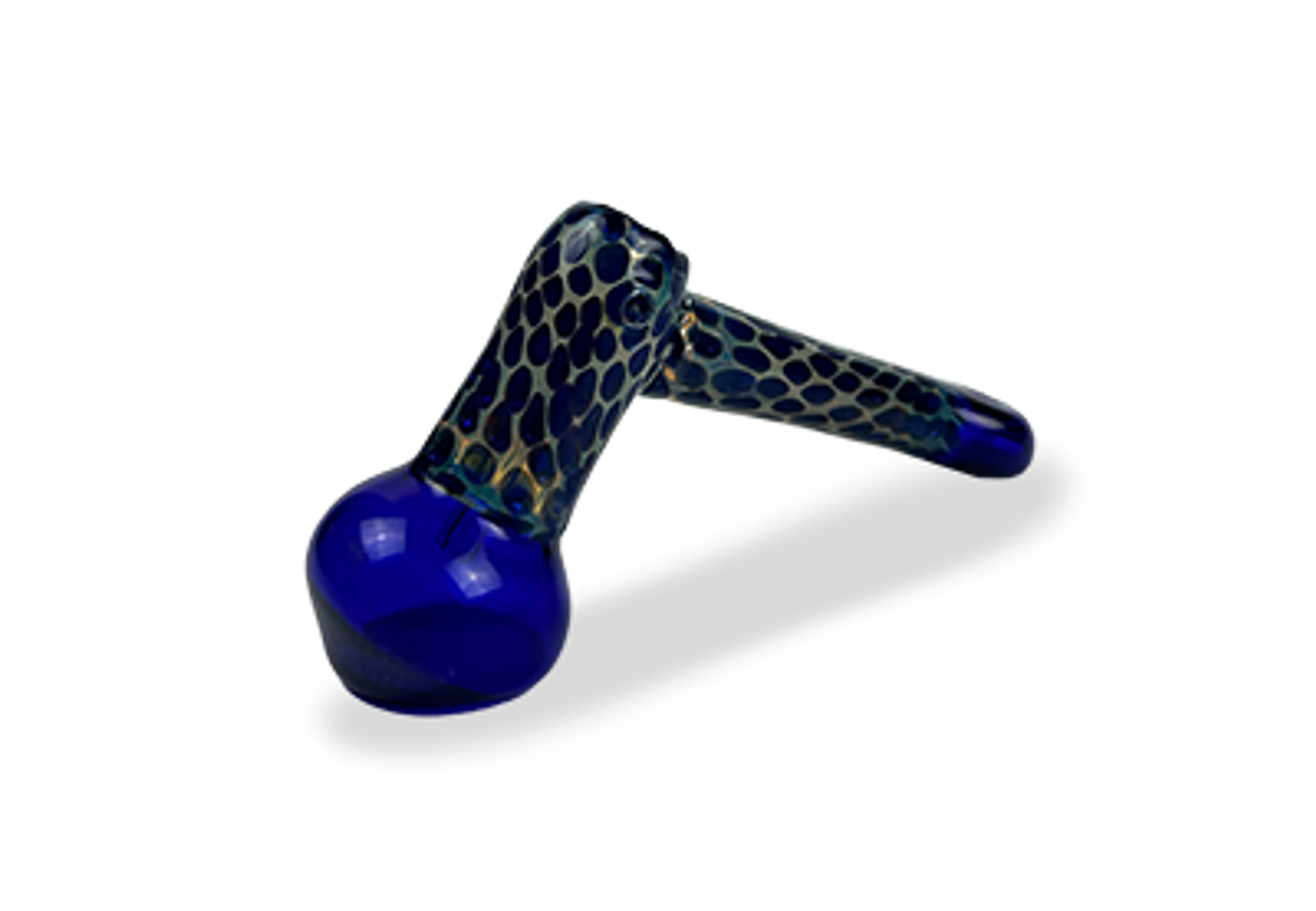 6" Honeycomb Hammer Bubbler | Assorted Colors