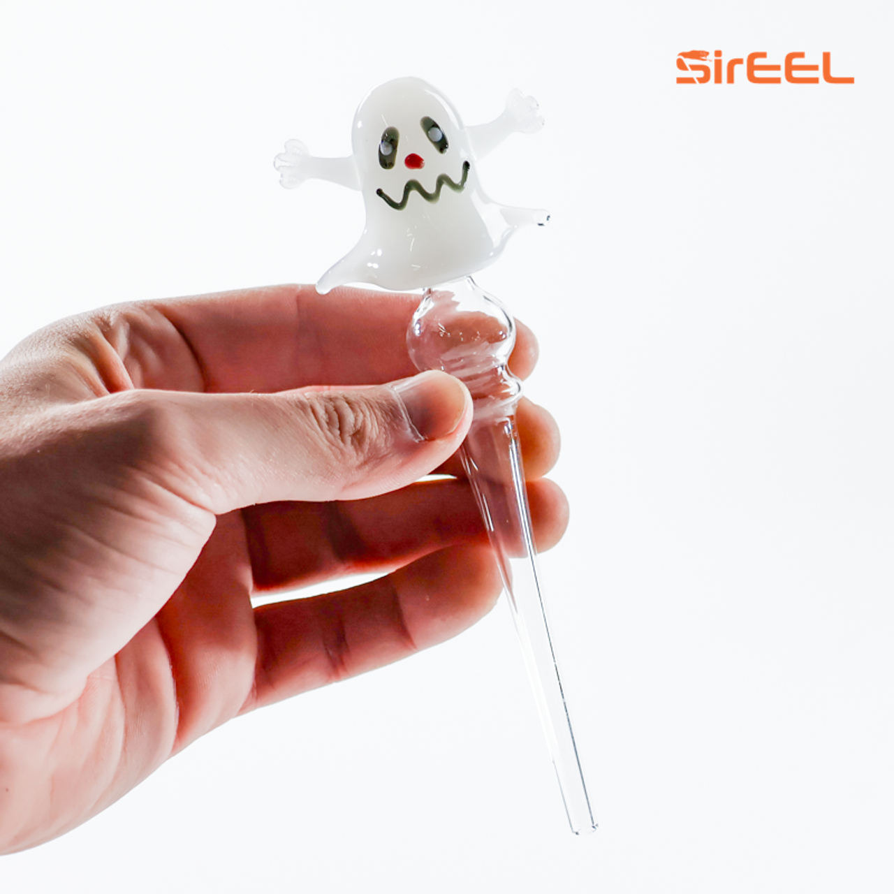 SirEEL - 6" Ghostly Dream Straw, Phantom White