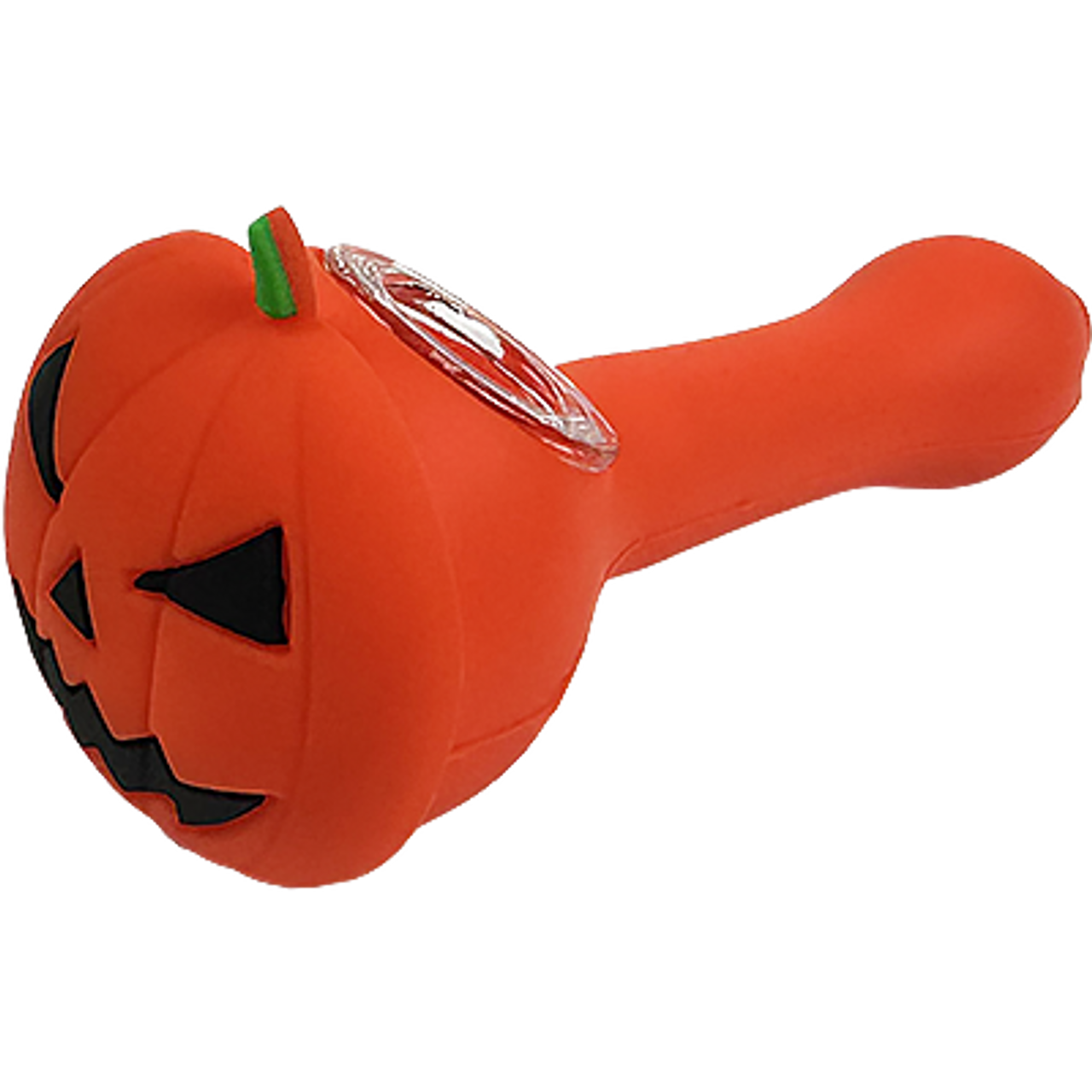 LuvBuds - 5" Silicone Halloween Jack O'Lantern Pipe