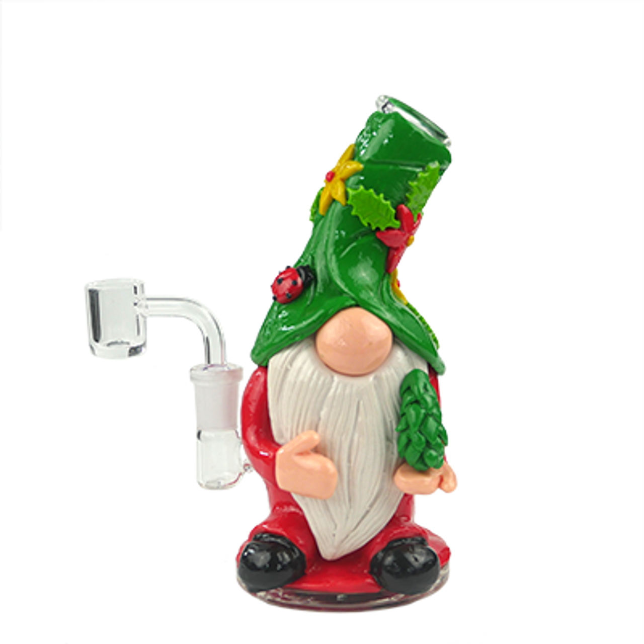 7.5" Christmas Gnome Sayin' Bong with Banger