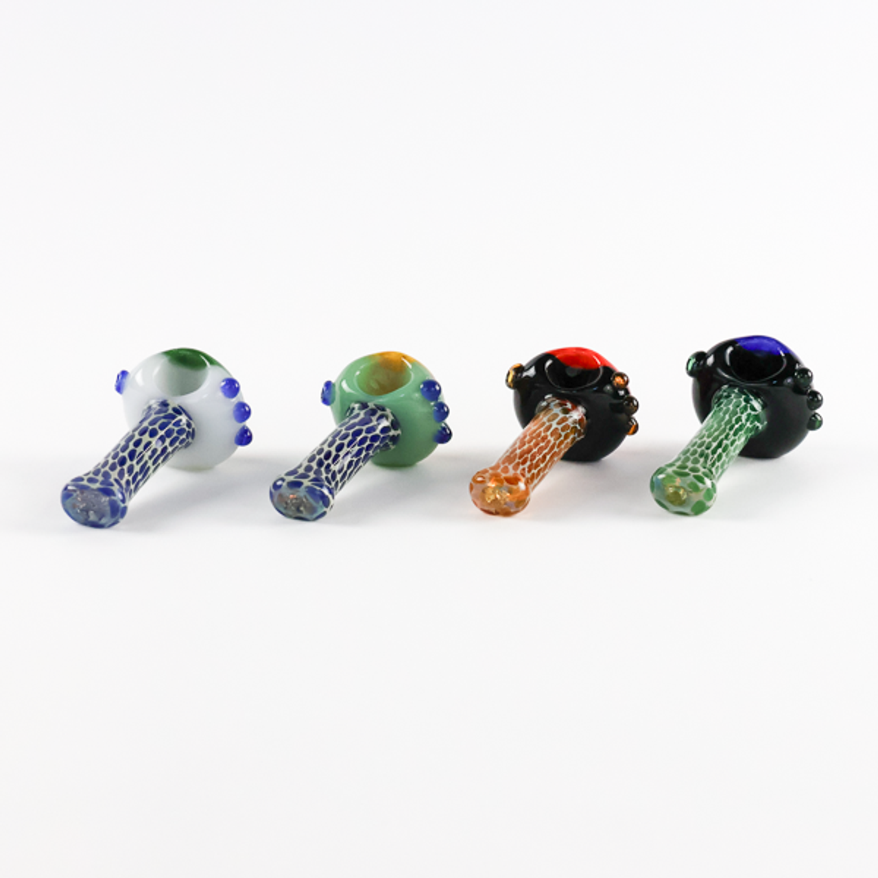 3.5" Honeycomb Hand Pipe | Assorted Colors