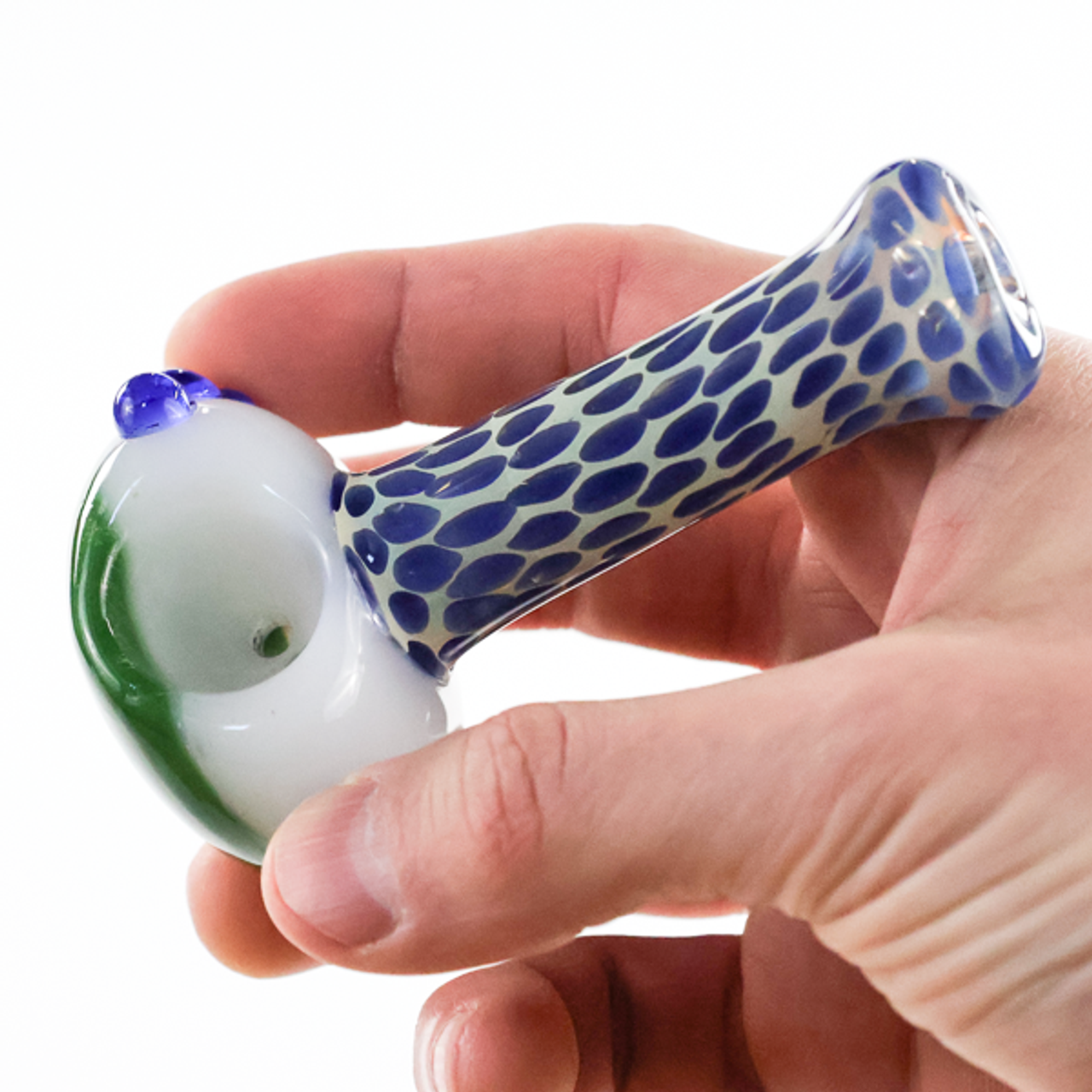 3.5" Honeycomb Hand Pipe | Assorted Colors