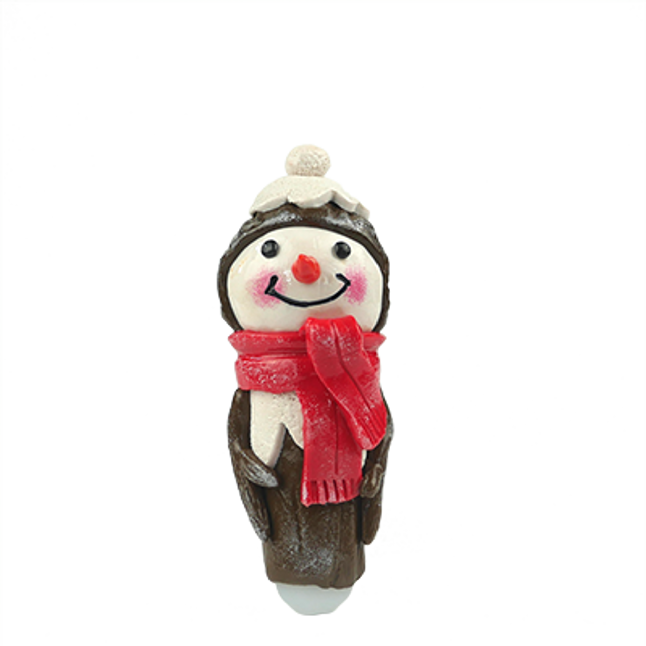 6" Holiday Frosty Snowman Hand Pipe | Assorted Colors