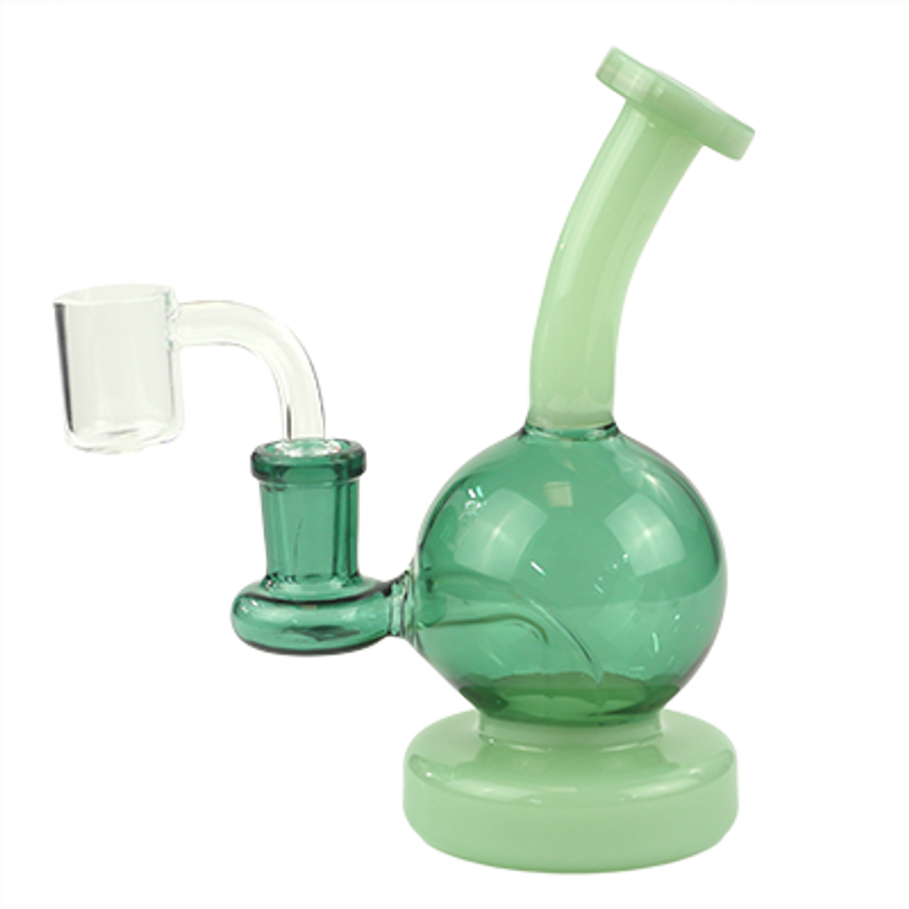 5" SirEEL Duality Sphere Mini Rig with Banger | Assorted Colors