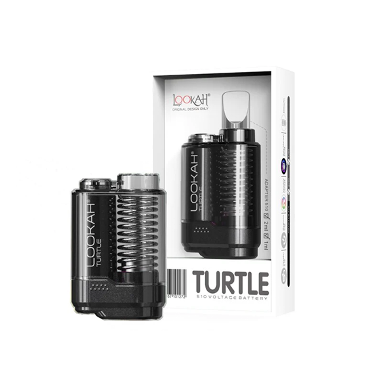 Lookah Turtle 400mAh Variable Voltage 510 Battery - Box