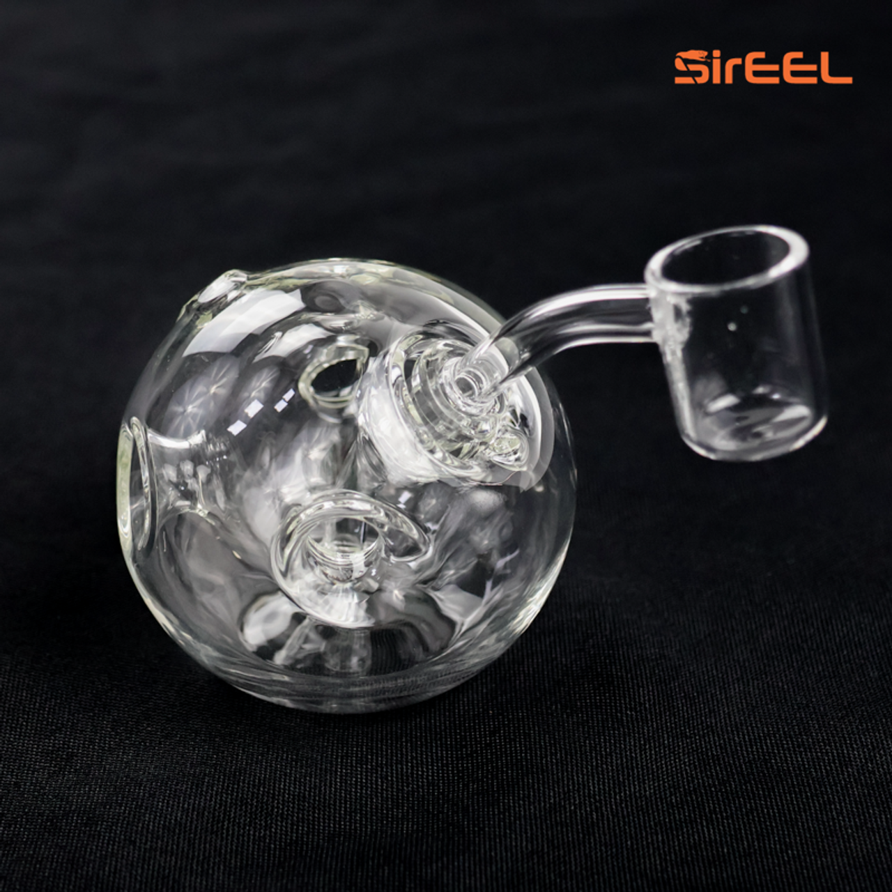 3" SirEEL Mini Faberge Egg Orb Rig with Banger | Clear