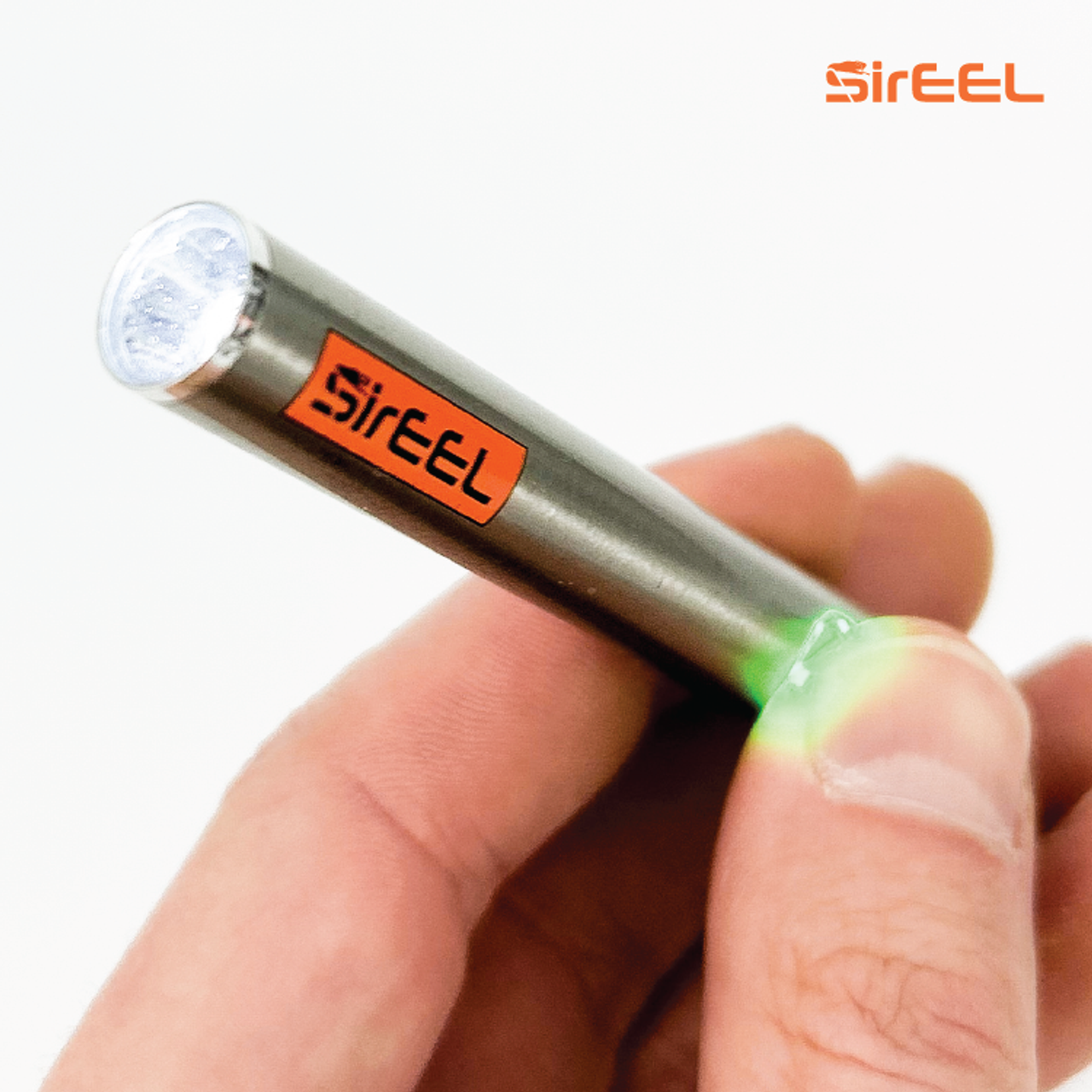 SirEEL Flashlight 350mAh w/ Preheat Variable Voltage Battery & 510 Thread USB Charger | Orange Color | 20 Unit POP