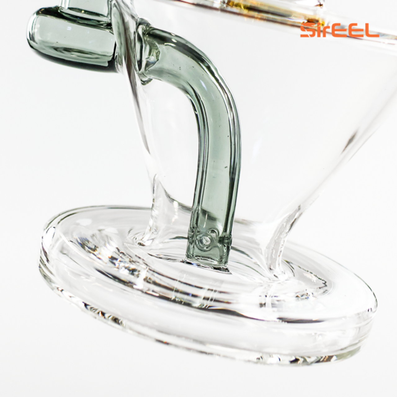 7" SirEEL Honeycomb Dab Rig | Assorted Colors | Comes with Banger