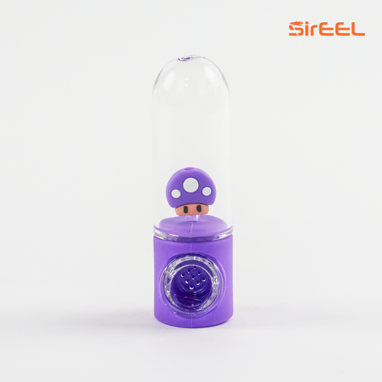 4.5" SirEEL 1up Tube Silicone Pipe | Assorted Colors