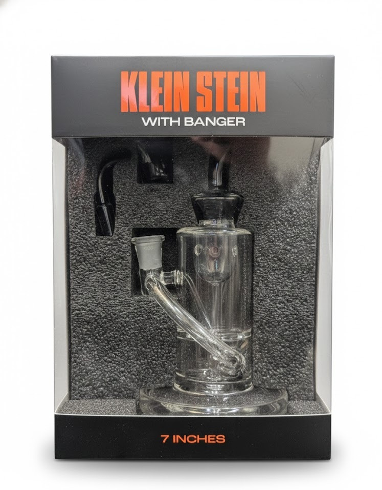 SirEEL - 7" Klein Stein Wrap-Arm Recycler with Banger, Retail Display (Modern Packaging)