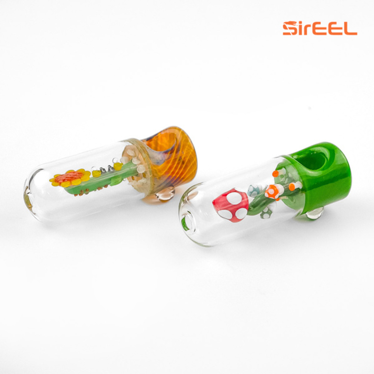 4" SirEEL Animal & Plant Capsule Spoon | Assorted Designs | Retail Packaging