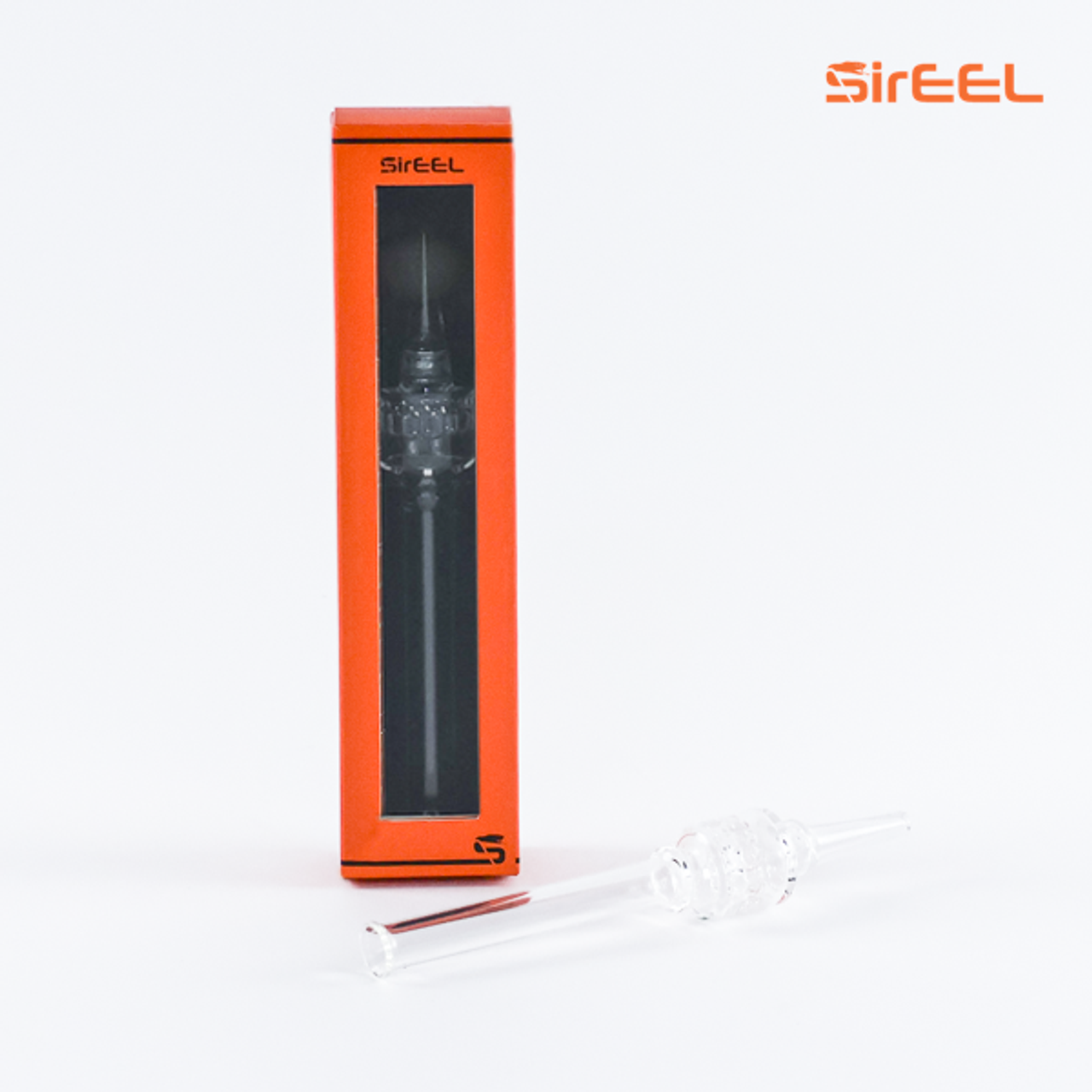 7" SirEEL Vapor Straw with Honeycomb Diffuser | Retail Packaging