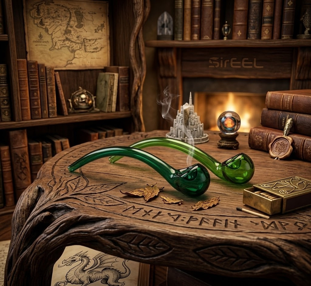 SirEEL - 8" Gandalf Spellcaster Pipe, Assorted Colors May Vary