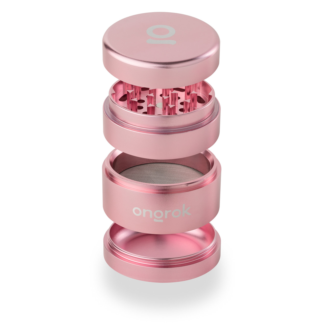 ONGROK  4pc. Premium EZ Grinder | 63mm | Rose Gold