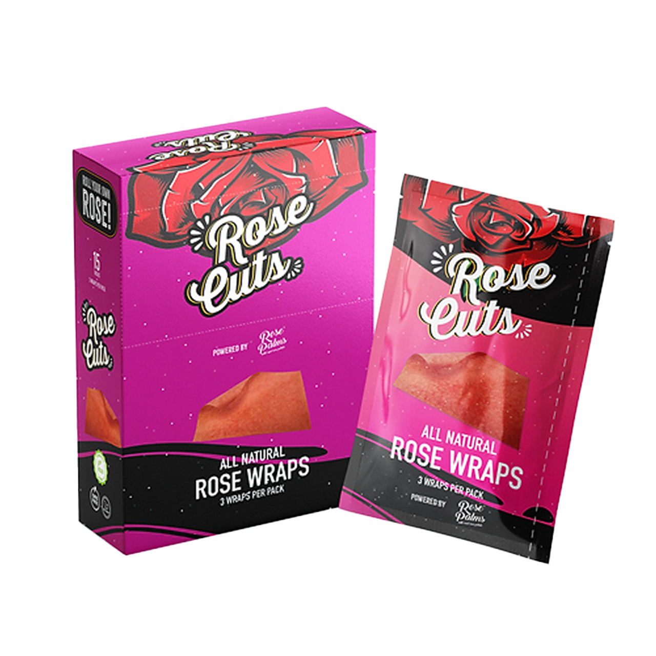 Rose Cuts Pink Wraps | 15ct | 3pk | Original