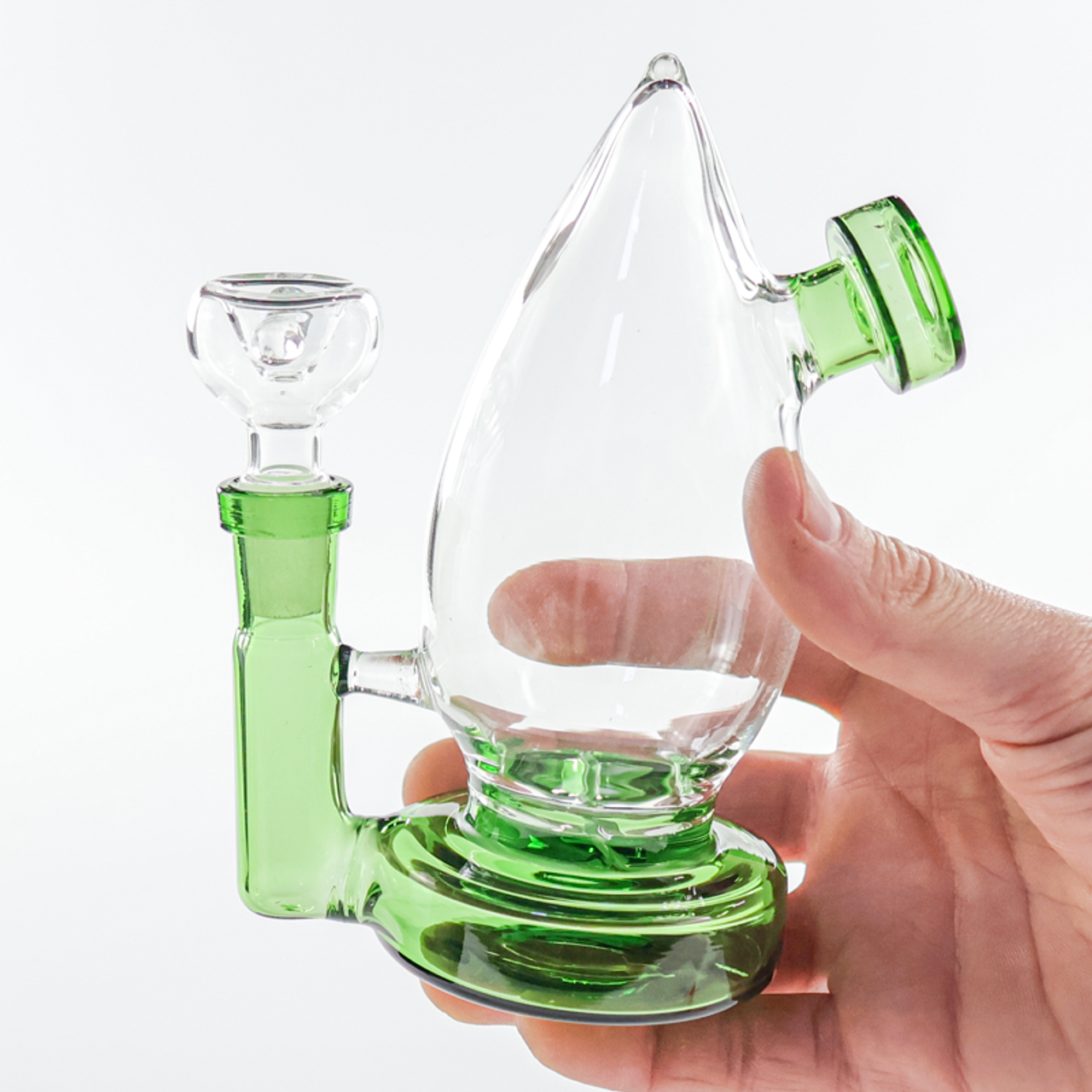 LuvBuds - 6" Vortex Turbine Perc Bong with Flower Bowl, Assorted Colors May Vary LuvBuds - 6" Vortex Turbine Perc Bong with Flower Bowl, Assorted Colors May Vary