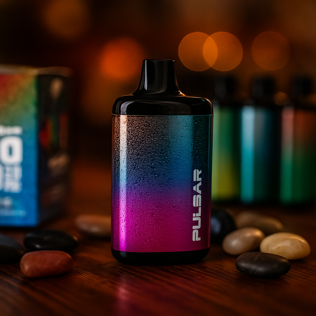 Pulsar - 10pk 510 DL 2.0 PRO Auto Draw Variable Voltage Battery 1000mAh, Mist Series Colors, POP Display