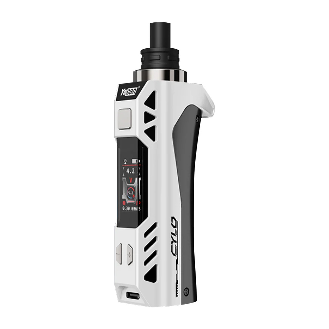 Yocan CYLO | 1300mah Variable Voltage Battery | Black White
