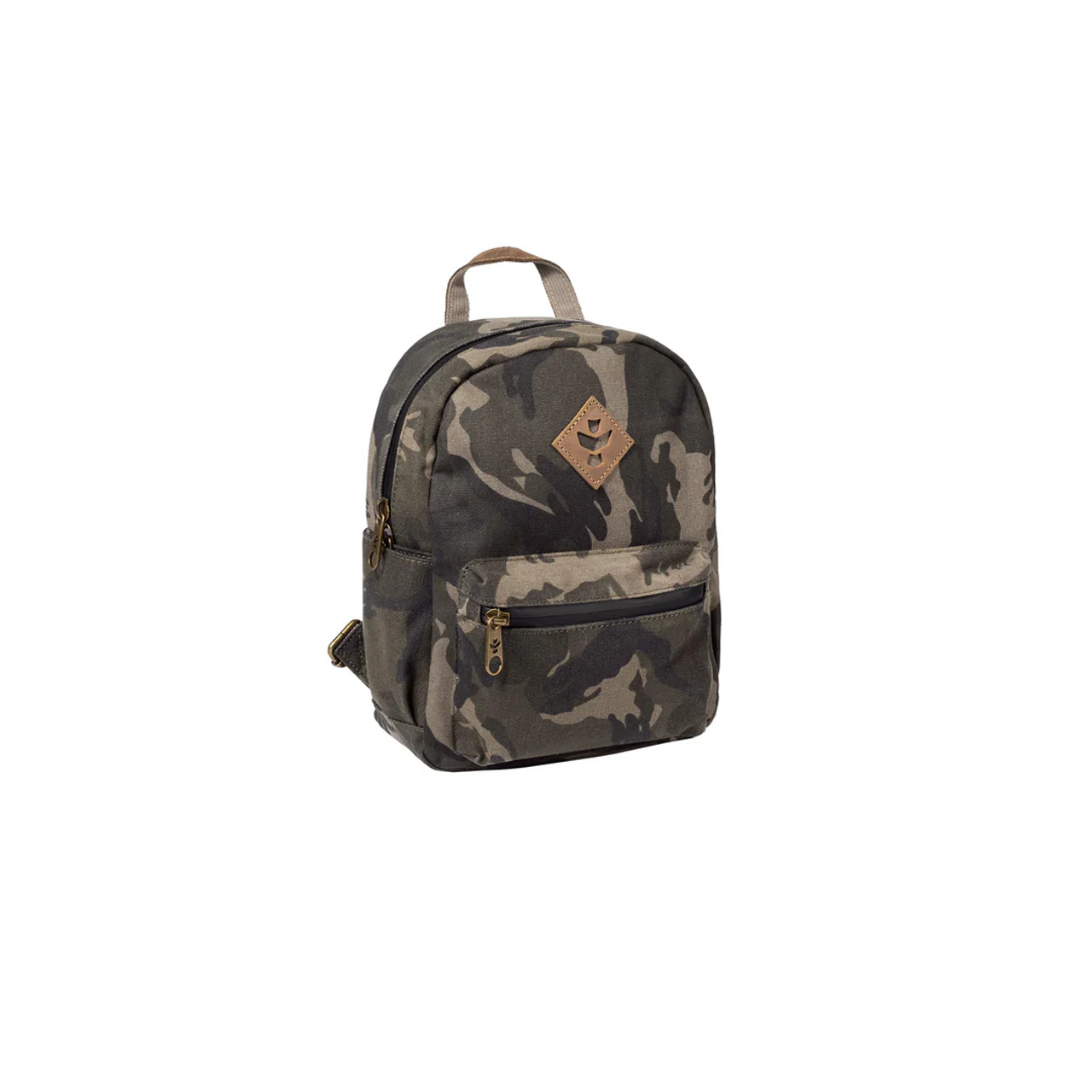 The Shorty - Smell Proof Mini Backpack - Camo
