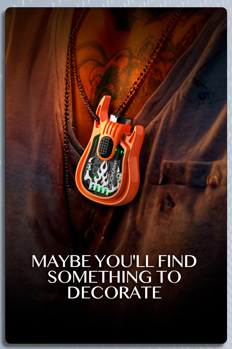 Lookah Guitar 510 Thread Battery | Neon Green