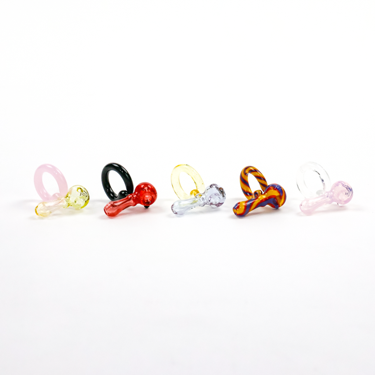 2" EG Glass Ring Spoon Pipe | Assorted Colors