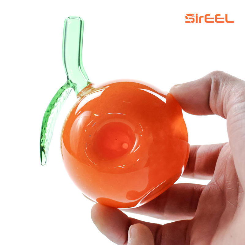 SirEEL - 4" Tangerine Dream Hand Pipe, Orange
