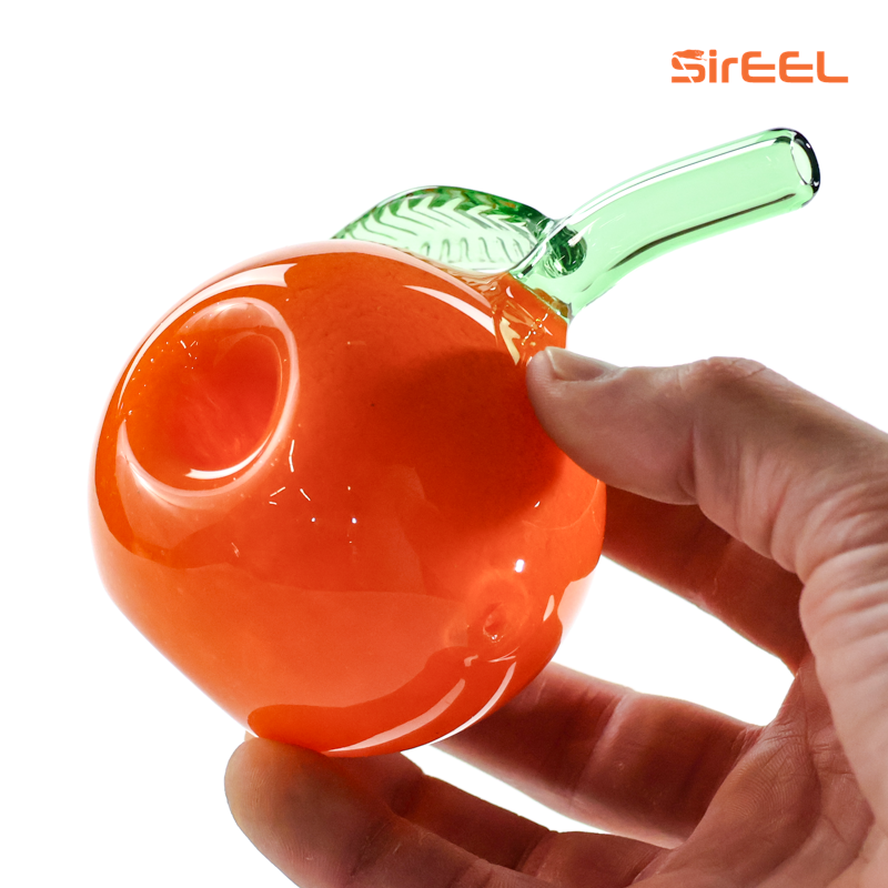 SirEEL - 4" Tangerine Dream Hand Pipe, Orange