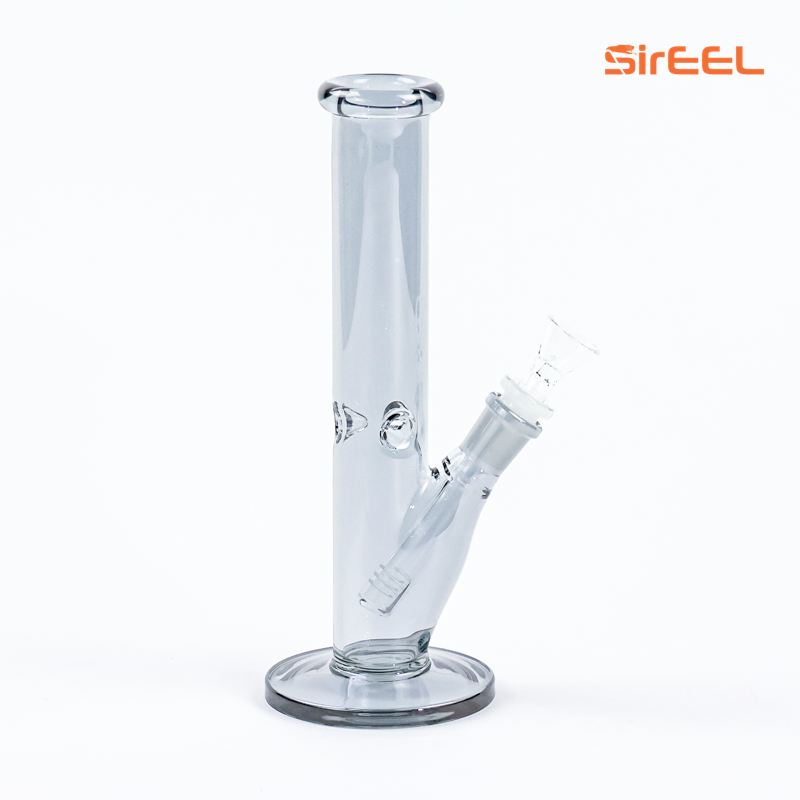 SirEEL - 10" Iridized Illusion Bong with Flower Bowl, Assorted Colors May Vary