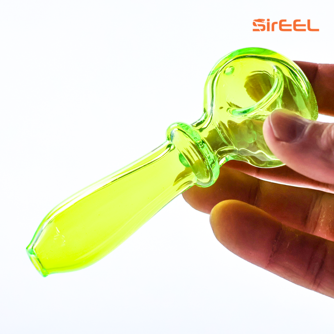 SirEEL - 4.5" Iridized Spectrum Spoon Pipe, Assorted Colors May Vary